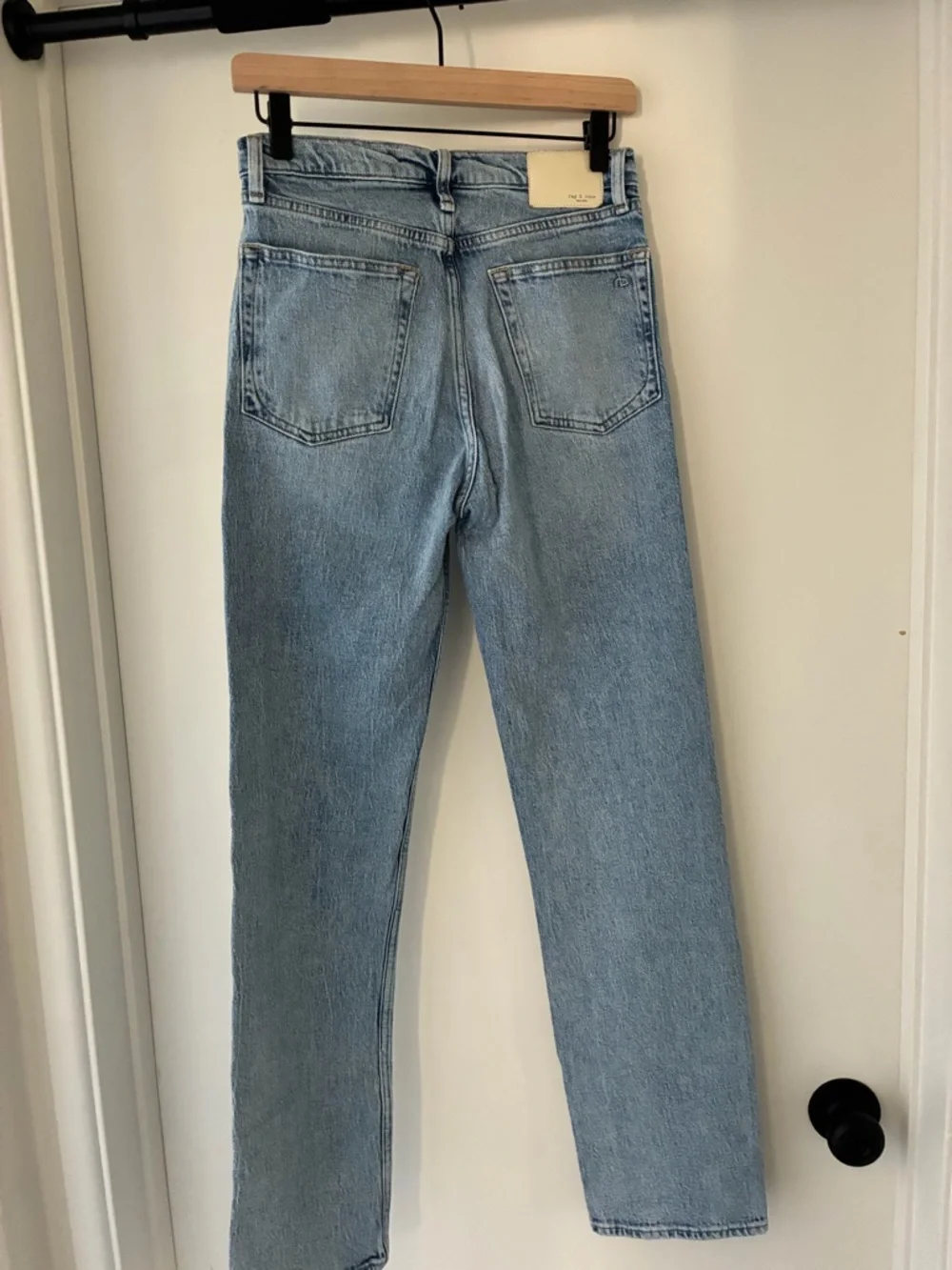 Rag and Bone Harlow Mid Rise Full Length Jeans Size 26 - Picture 5 of 8